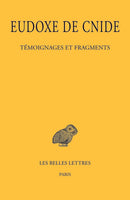 Eudoxe de Cnide - témoignage et fragments