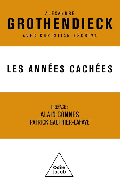 Couverture du livre Les années cachées de Alexandre Grothendieck