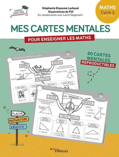 Mes cartes mentales pour enseigner les maths - Cycle 3 : CM1, CM2