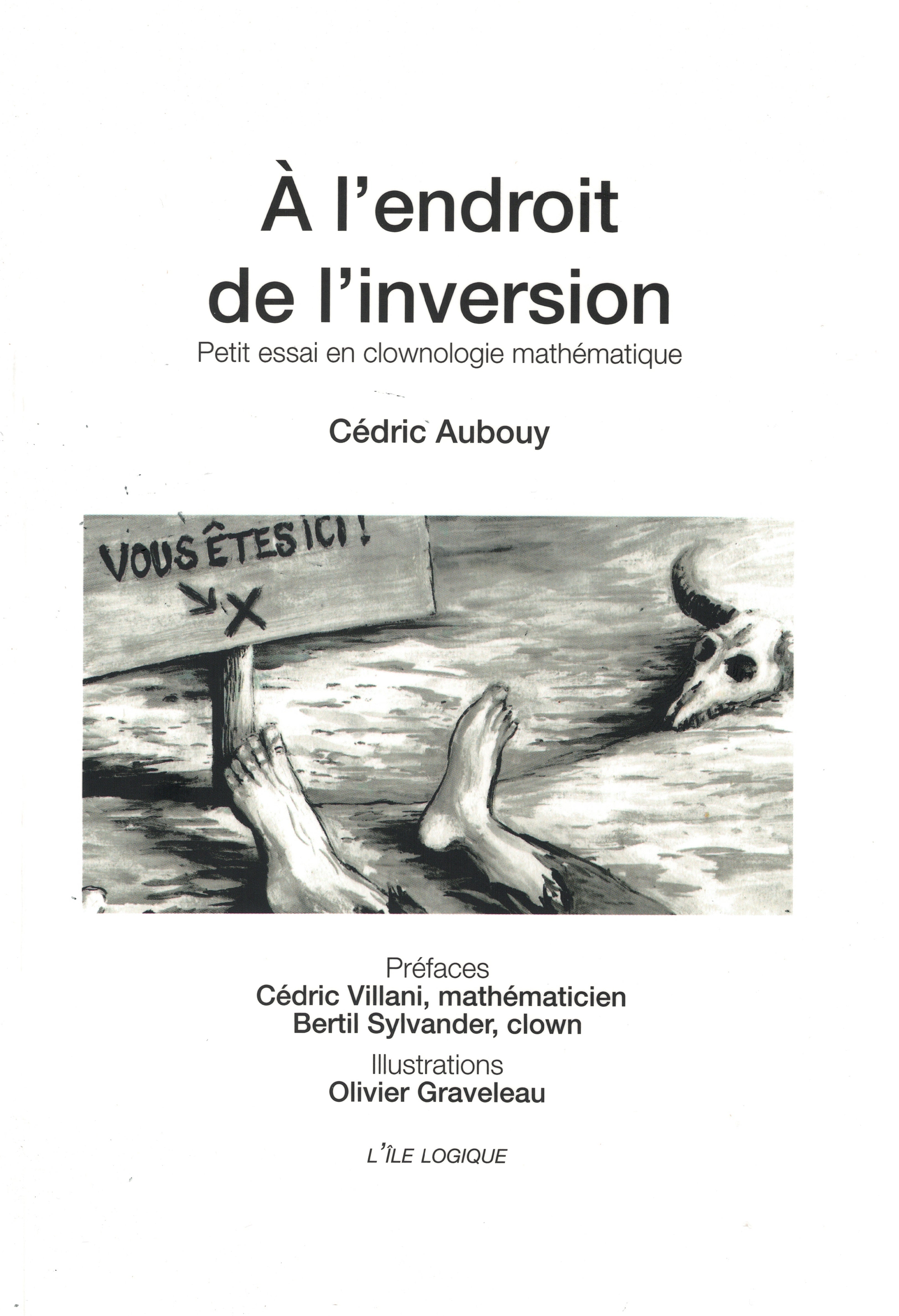 Couverture du livre A l'endroit de l'inversion de Cédric Aubouy